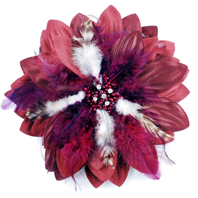 Artificial Flower Brooch