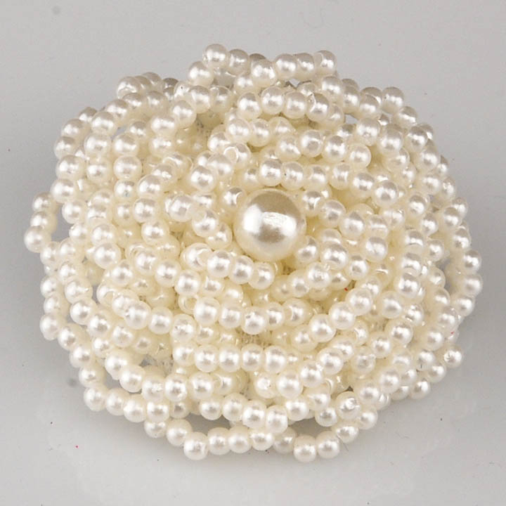 beaded brooch