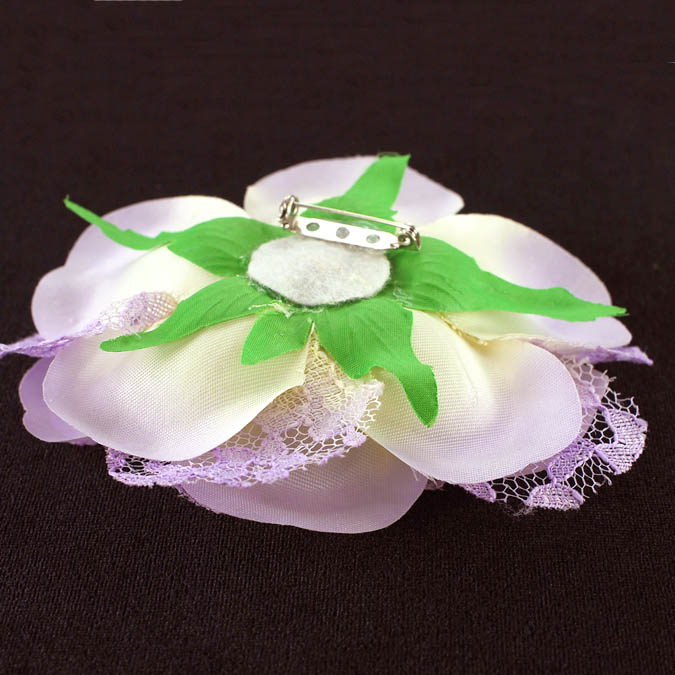 Artificial Flower Pin Brooch