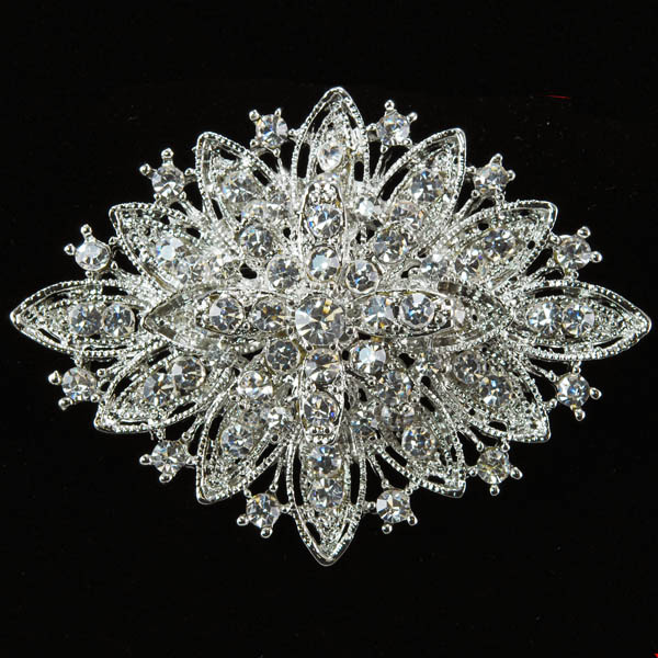 Shaped Weding Brooch