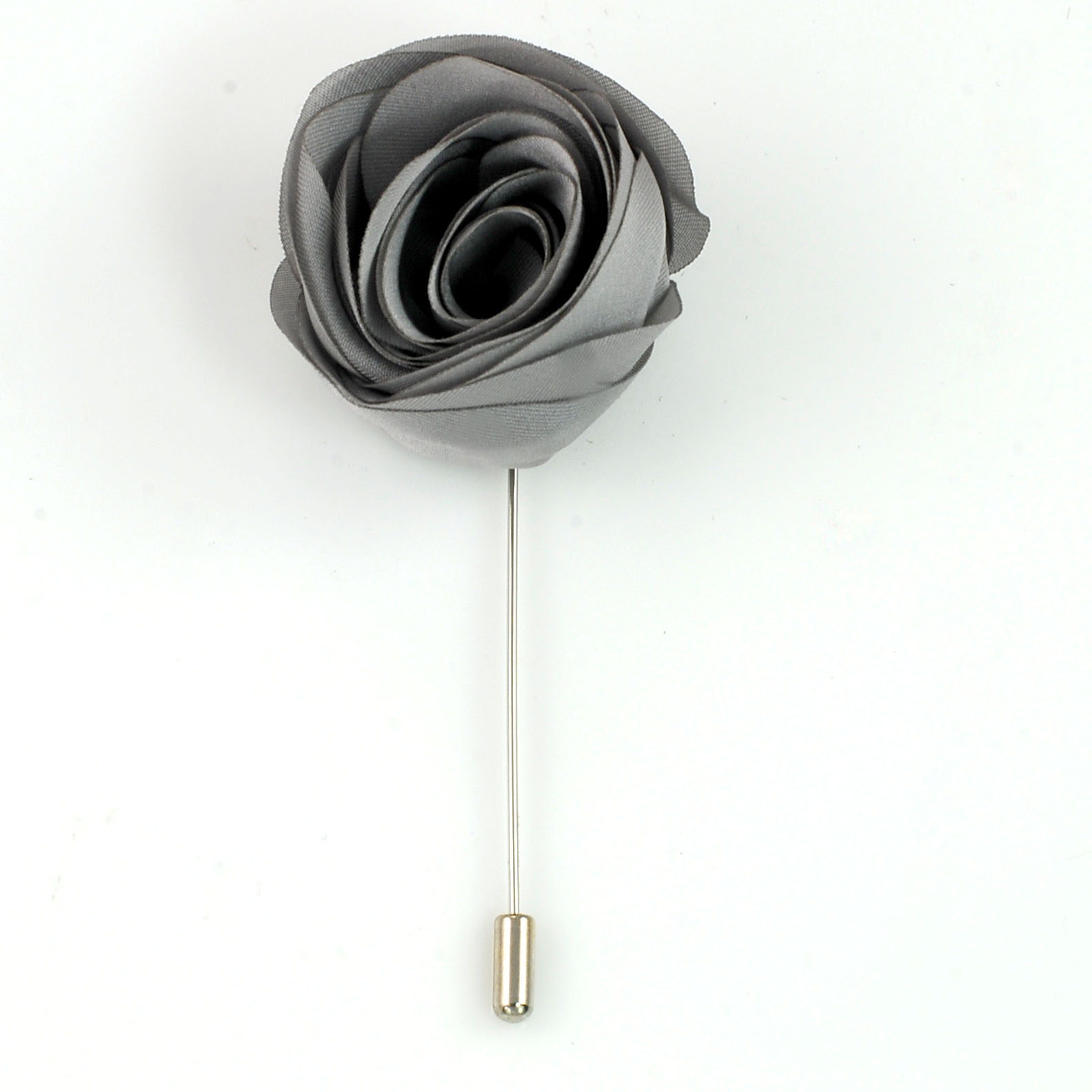 Grey Flower Pins