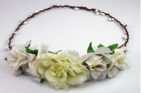 rose flower crown