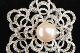 pearl brooch