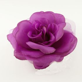 Purple Flower Pin