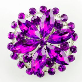 Purple Brooch