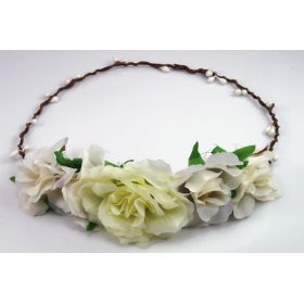 rose flower crown
