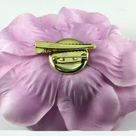 Lavender Rose Flower Pin