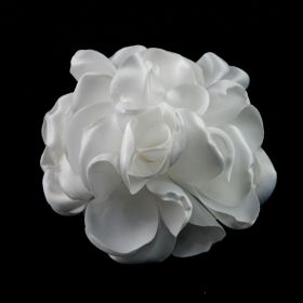 Soft White Flower pin