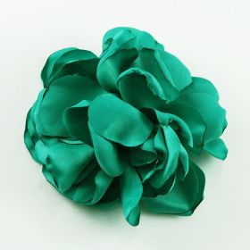 Soft Teal Fabric Flower