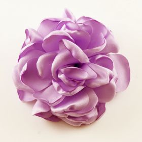 Lavender silk flower pin