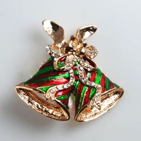 Christmas Bells Brooch