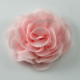 Pink handmade flower