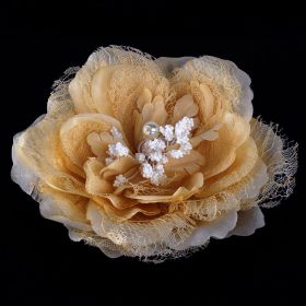 Lace flower pin