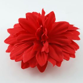 Red flower pin