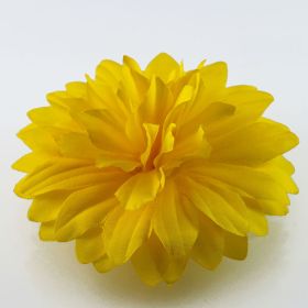 Yellow cloth flower pin