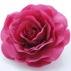 Burgundy Flower pin