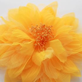Yellow flower pin