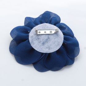 Navy Blue Chiffon