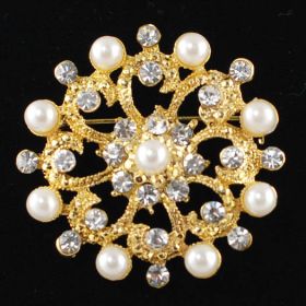 Pearl Brooches