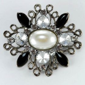 Pearl brooches