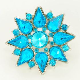 Flower brooches