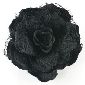 Fabric Flower pin brooch