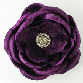 Fabric Flower Pin