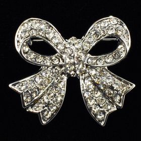 Bow brooch