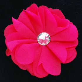 Artificial flower pin brooches