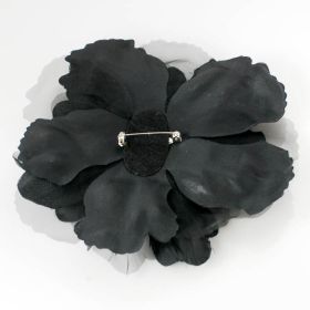Fabric Flower brooch