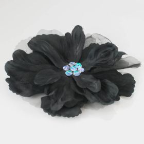 Fabric Flower brooch