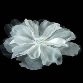 Fabric Flower brooch