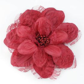 Fabric Flower Pin