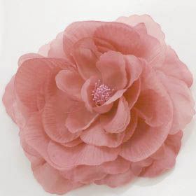 Fabric Flower brooch