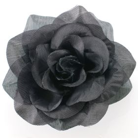 Fabric Flower brooch