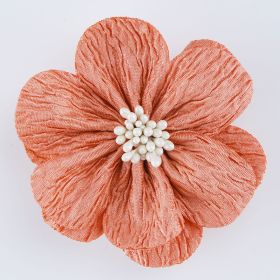Wrinkle Flower Pin