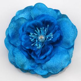 Artificial flower pin brooches