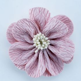 Wrinkle Flower Pin