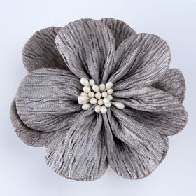 Wrinkle Flower Pin