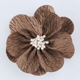 Wrinkle Flower Pin