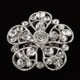 Floral Wedding Brooch