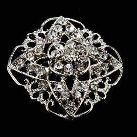 small wedding brooch