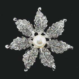 Foral brooch