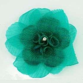 Artificial flower pin brooch