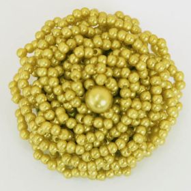 Beaded brooch