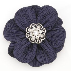 Wrinkle Flower Pin