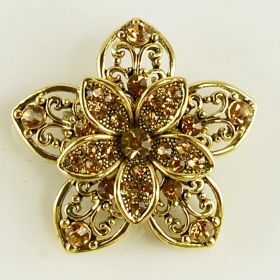 Rhinestone Brooch