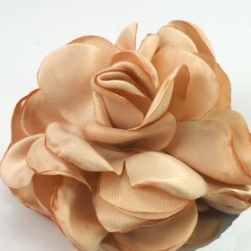 Fabric Flower Brooch