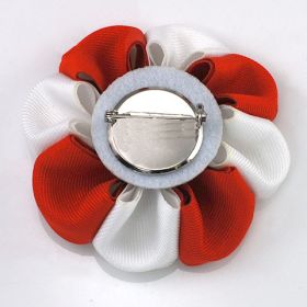 Patriotic flower pin