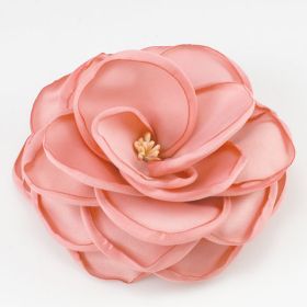 Fabric Flower Brooch